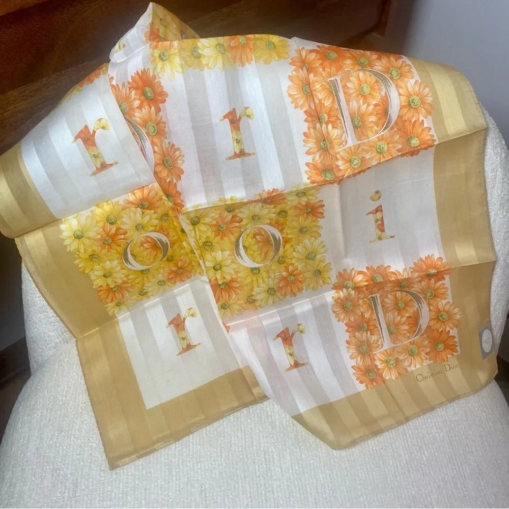 Dior NWT Silk Scarf